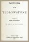 [Gutenberg 46911] • Wonders of the Yellowstone